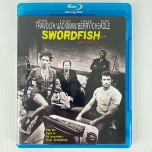Swordfish Blu-ray Disc 2009 Movie Travolta Hugh Jackman Halle Berry Don Cheadle